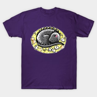 Cute Dragon Asleep on its Hoard T-Shirt